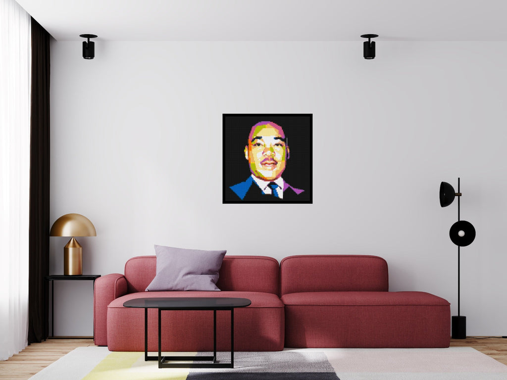 Martin Luther King Jr. - Brick Art Mosaic Kit