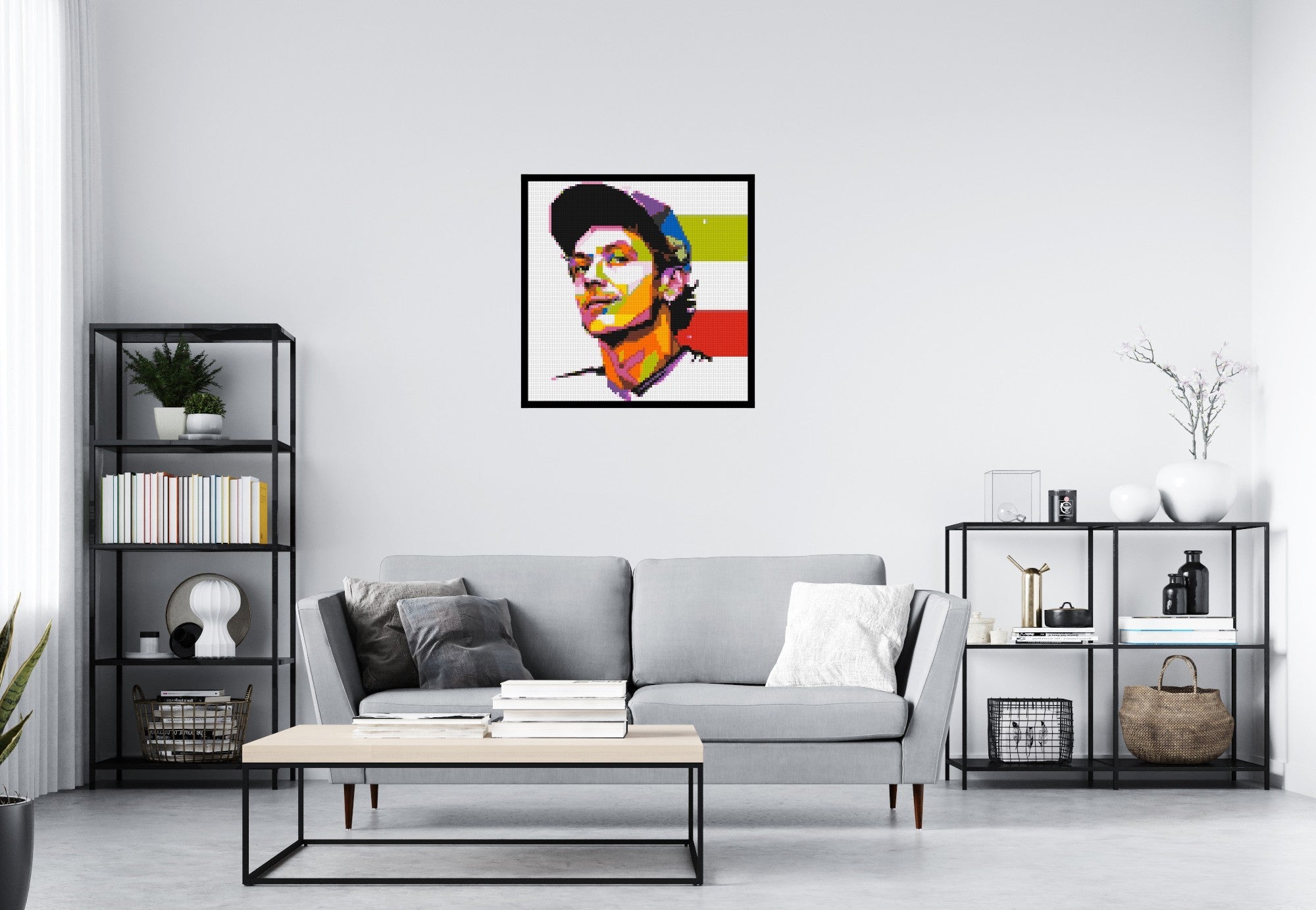 Valentino Rossi #2 - Brick Art Mosaic Kit