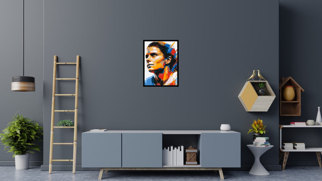 Mia Hamm - Brick Art Mosaic Kit