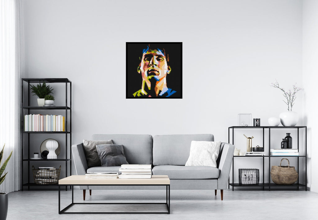 Lionel Messi - Brick Art Mosaic Kit