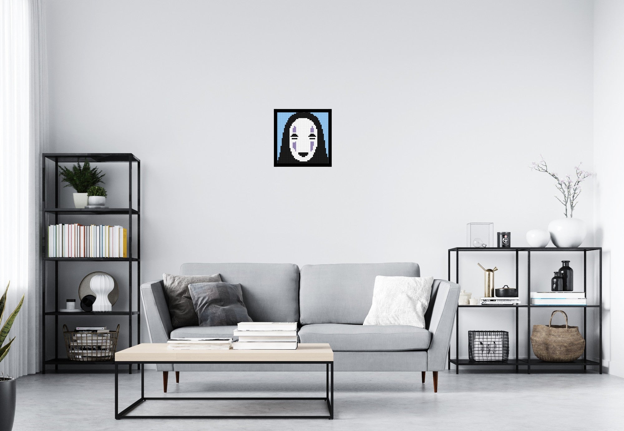 No face (Spirited Away) - Brick Art Mosaic Kit
