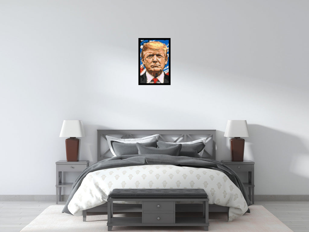 Donald Trump - Brick Art Mosaic Kit