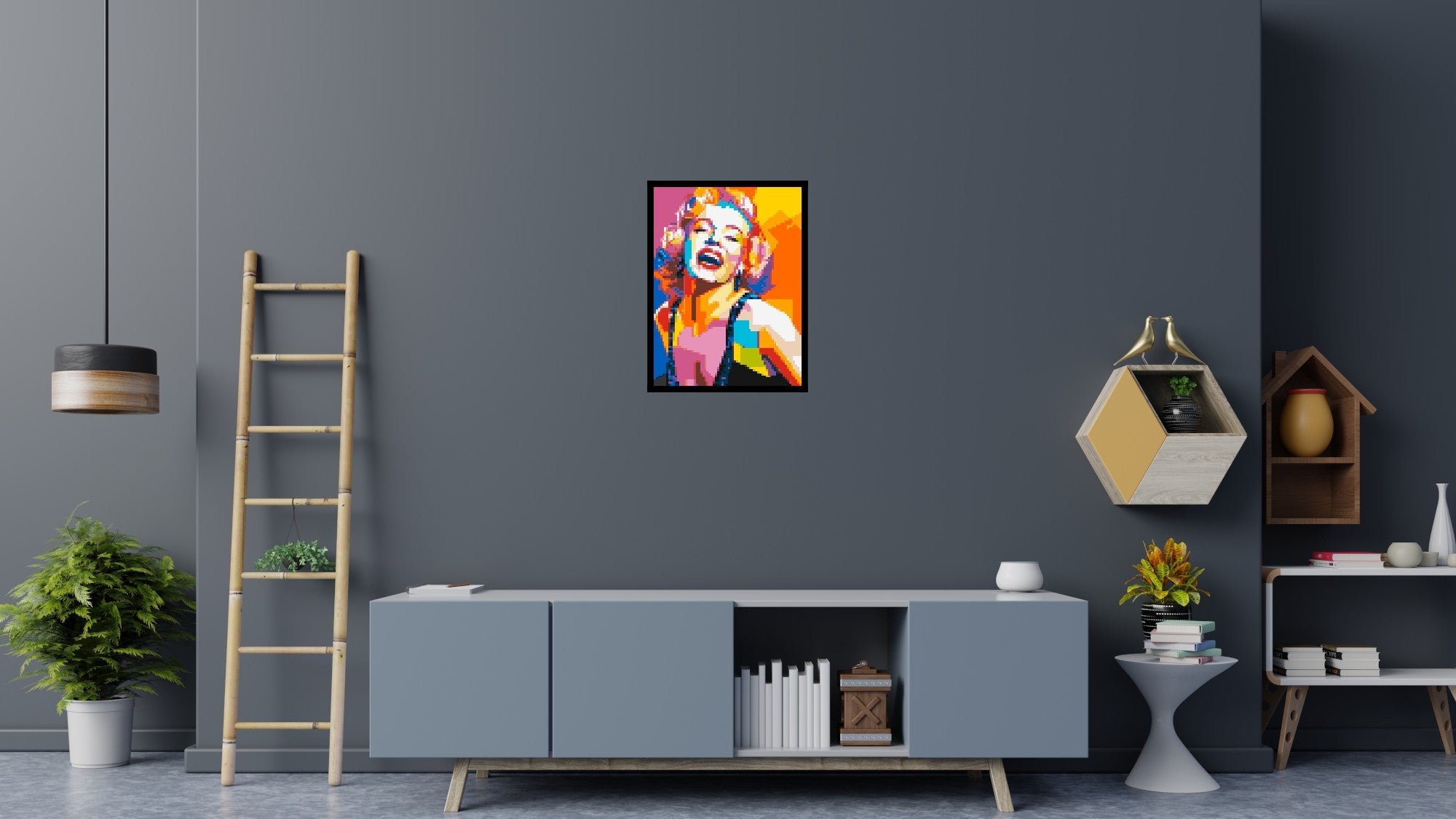Marilyn Monroe #2 - Brick Art Mosaic Kit