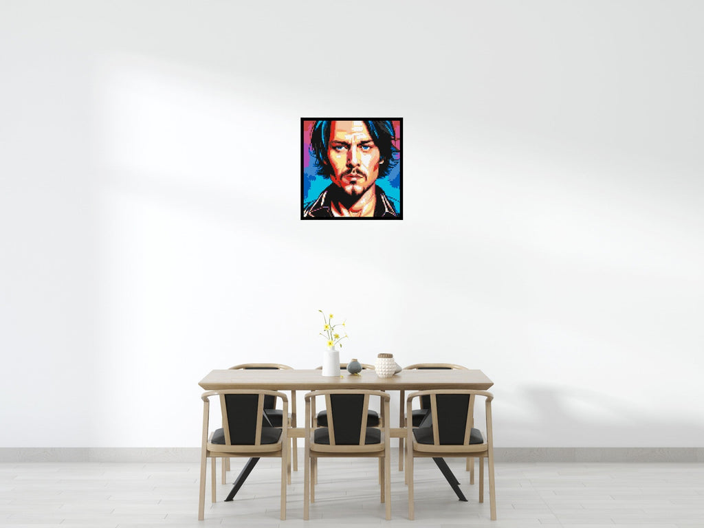 Johnny Depp - Brick Art Mosaic Kit