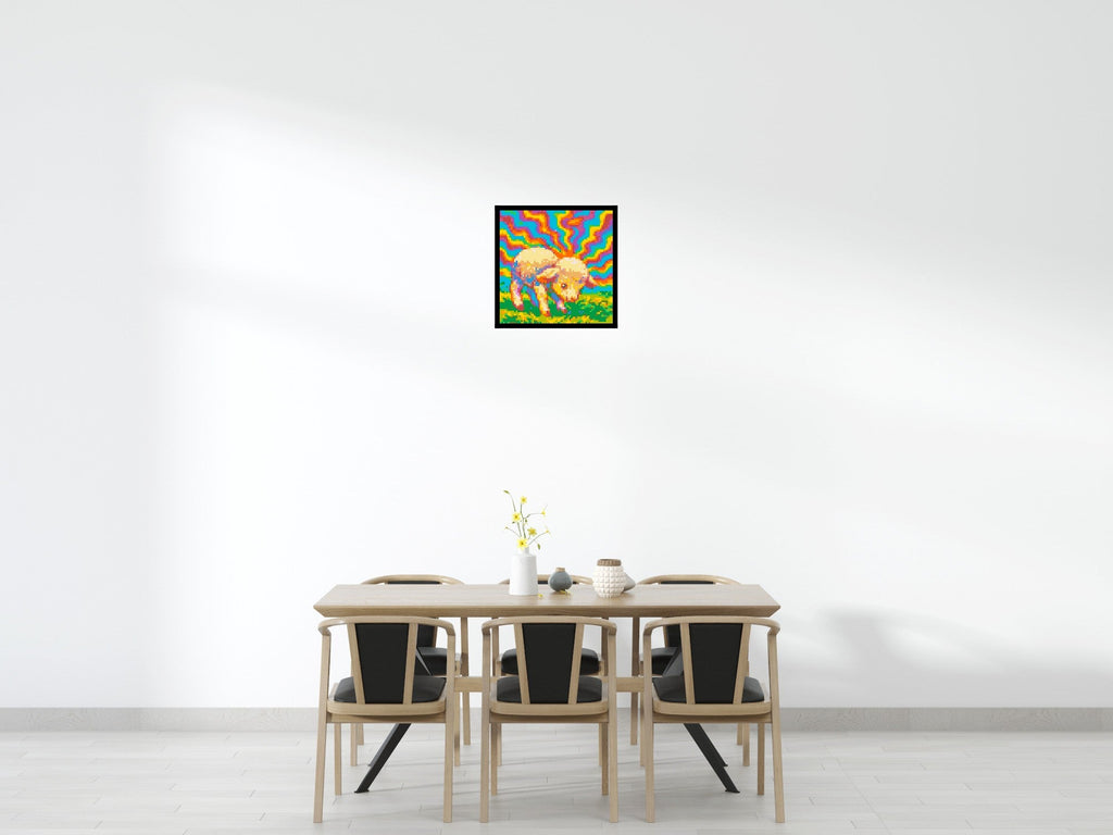 Colorful Lamb - Brick Art Mosaic Kit