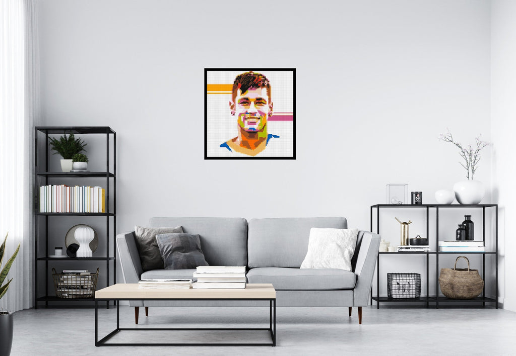 Neymar #2 - Brick Art Mosaic Kit