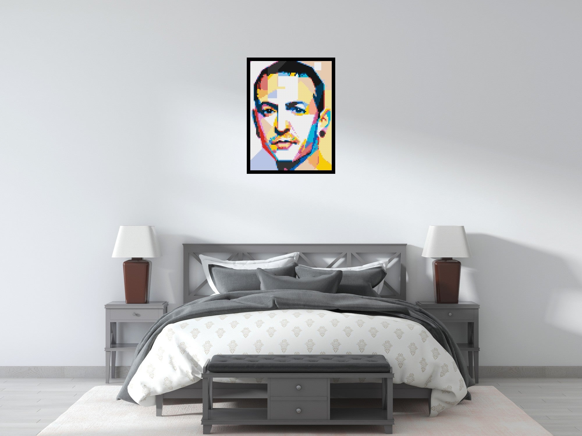 Chester Benington - Brick Art Mosaic Kit