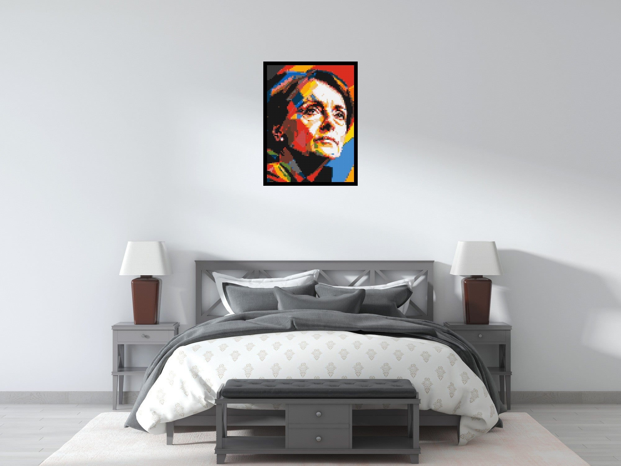 Georgia O'Keeffe - Brick Art Mosaic Kit