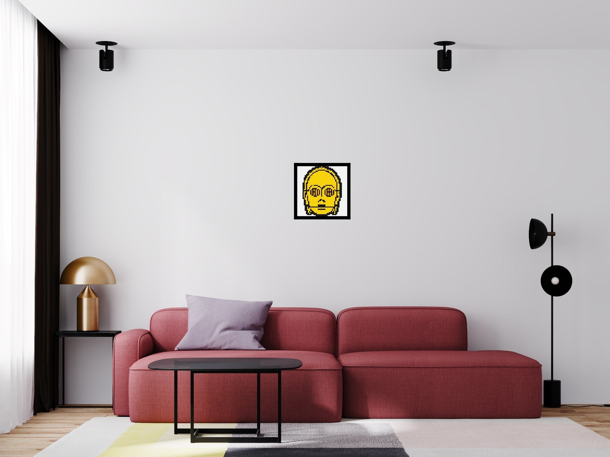 C3PO - Brick Art Mosaic Kit