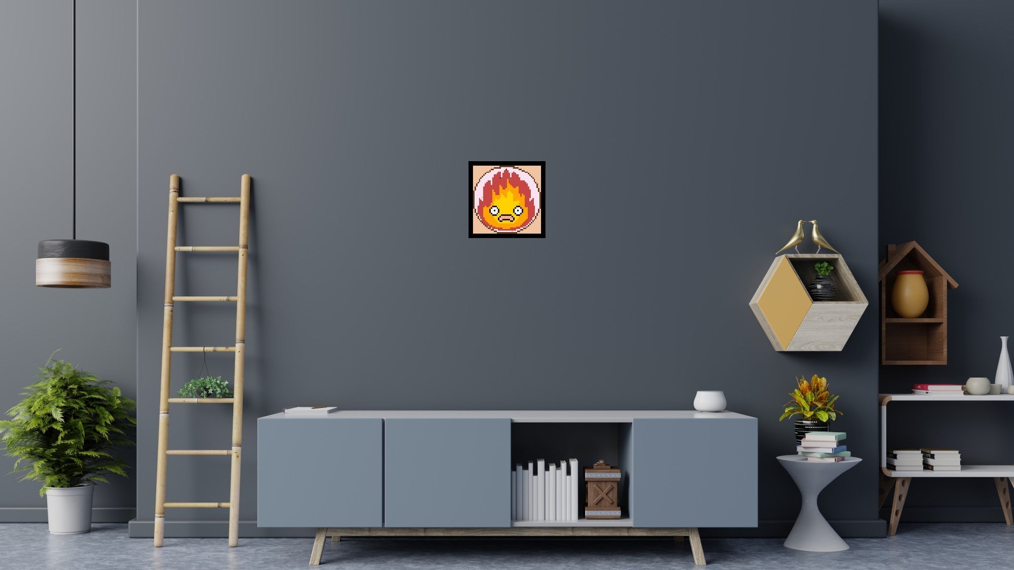 Calcifer - Brick Art Mosaic Kit