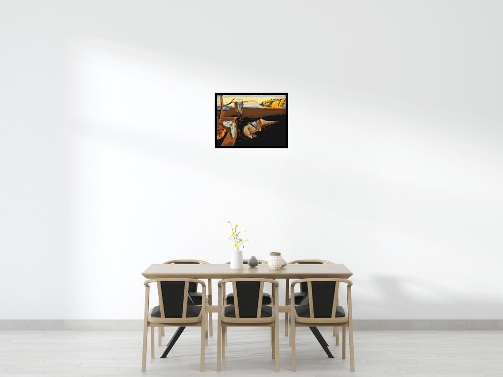 The Persistence of Memory by Salvador Dali - Brick Art Mosaic Kit