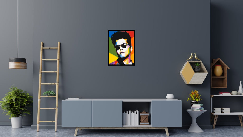 Bruno Mars - Brick Art Mosaic Kit