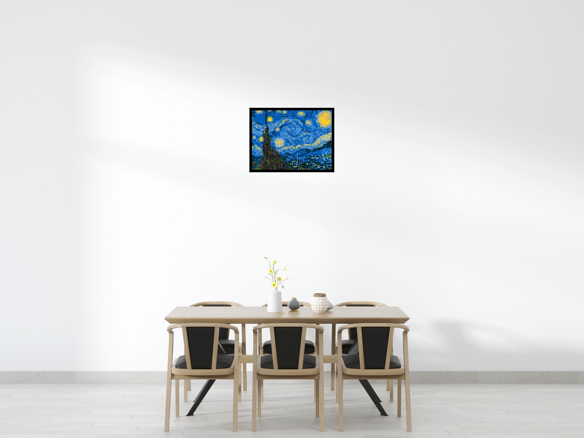 Starry Night by Vincent Van Gogh - Brick Art Mosaic Kit