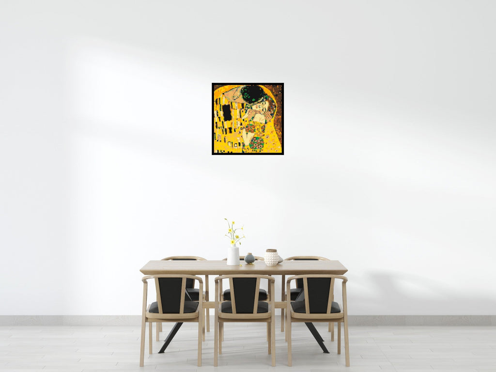 The Kiss by Gustav Klimt - Brick Art Mosaic Kit