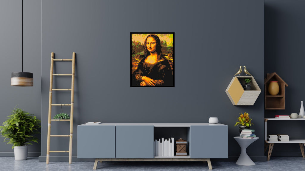 The Mona Lisa by Leonardo Da Vinci - Brick Art Mosaic Kit