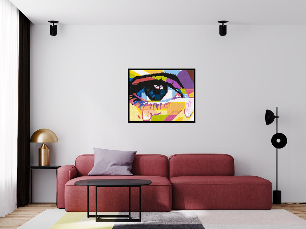Crying Eye - Brick Art Mosaic Kit