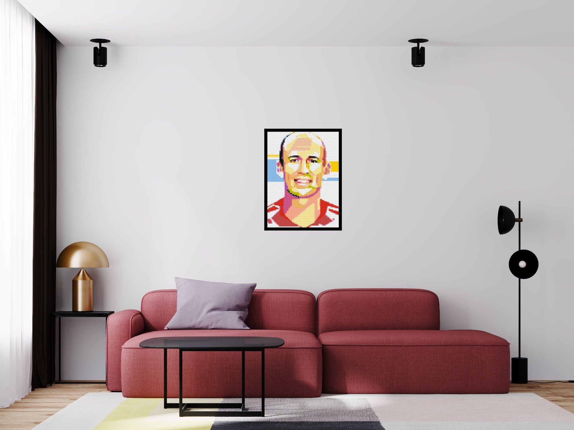 Arjen Robben - Brick Art Mosaic Kit