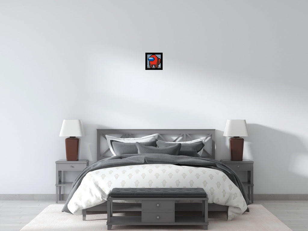 Red Impostor (Among Us) - Brick Art Mosaic Kit