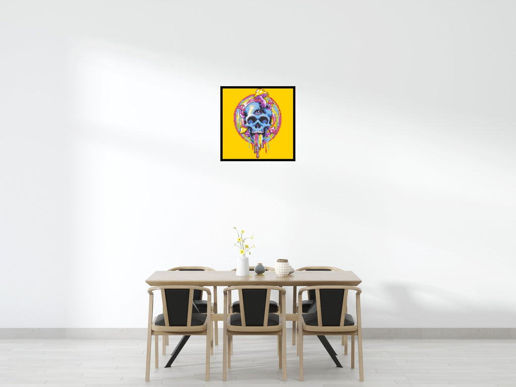 Colorful Magic Skull - Brick Art Mosaic Kit
