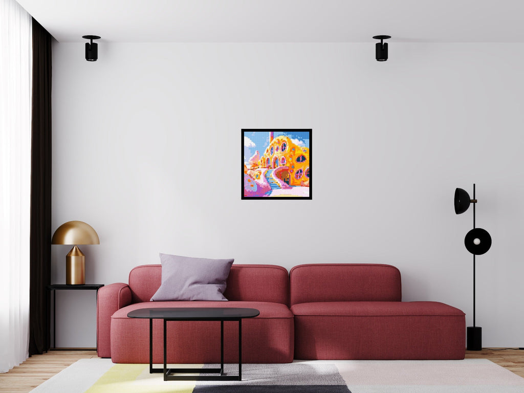House in Candyland - Brick Art Mosaic Kit