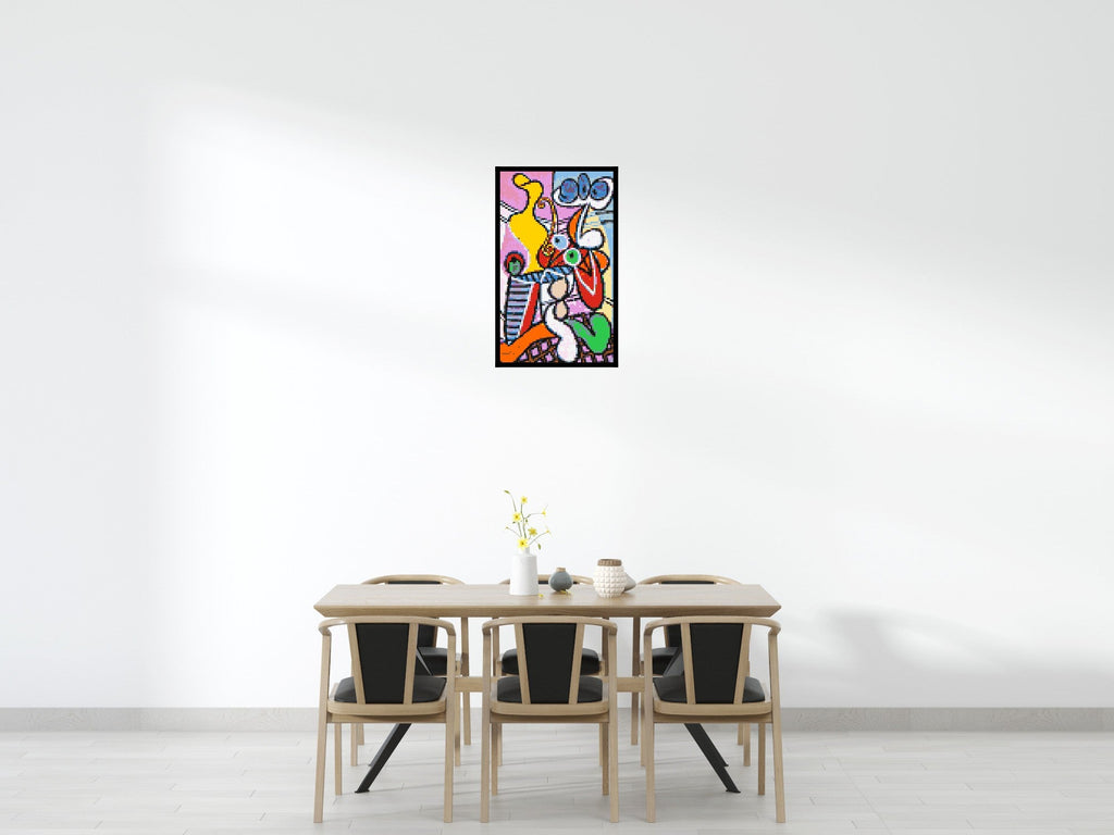 Great Still Life on a Pedestal by Pablo Picasso - Brick Art Mosaic Kit