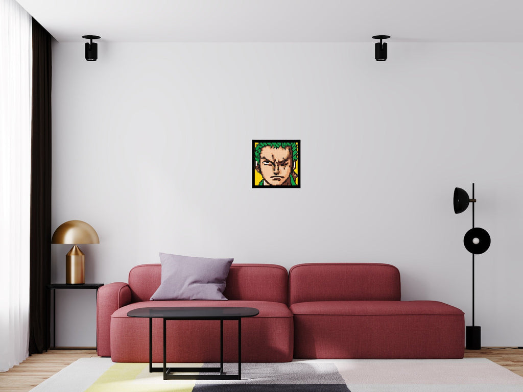 Roronoa Zoro (One Piece) - Brick Art Mosaic Kit