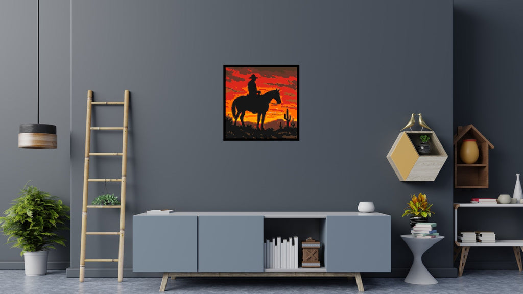 Cowboy - Brick Art Mosaic Kit