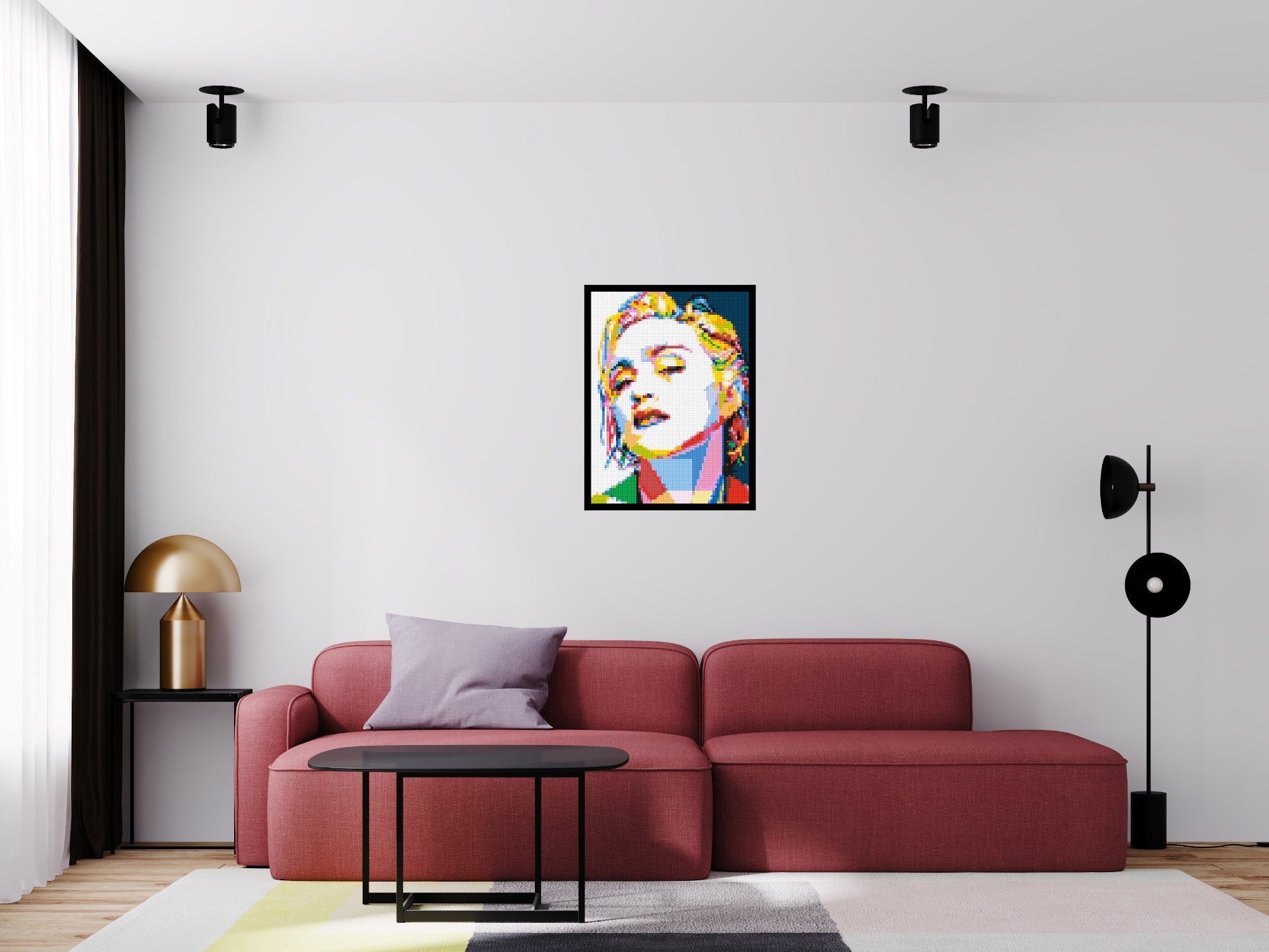Madonna - Brick Art Mosaic Kit