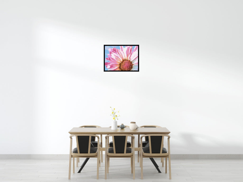 Pink Daisy - Brick Art Mosaic Kit