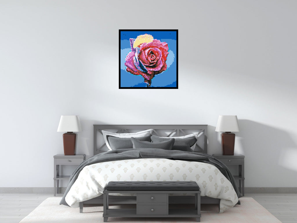 Colorful Rose - Brick Art Mosaic Kit
