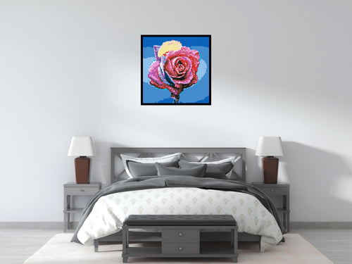 Colorful Rose - Brick Art Mosaic Kit