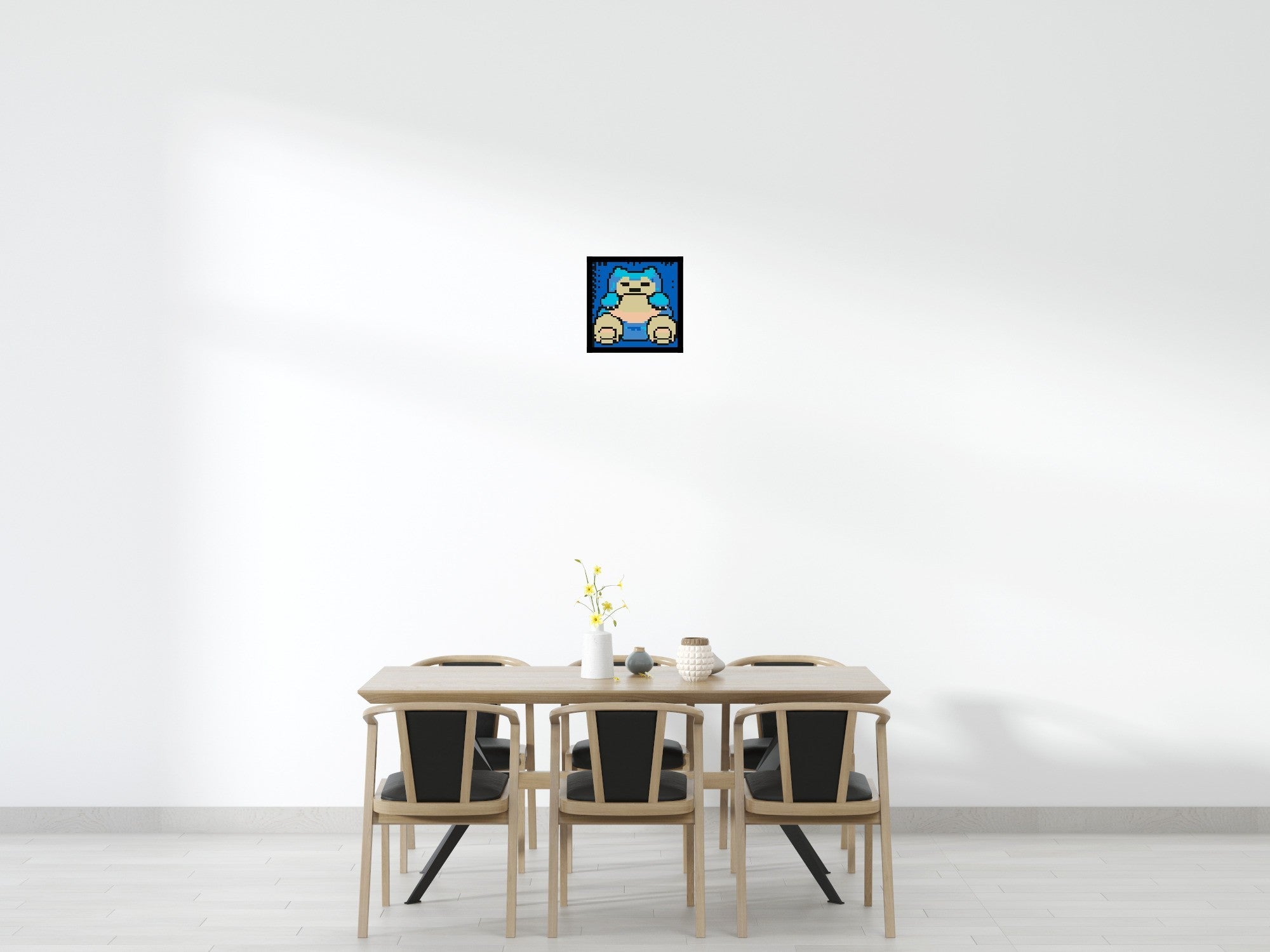 Snorlax Pixel Art - Brick Art Mosaic Kit