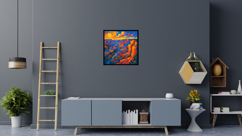 Colorful Grand Canyon - Brick Art Mosaic Kit