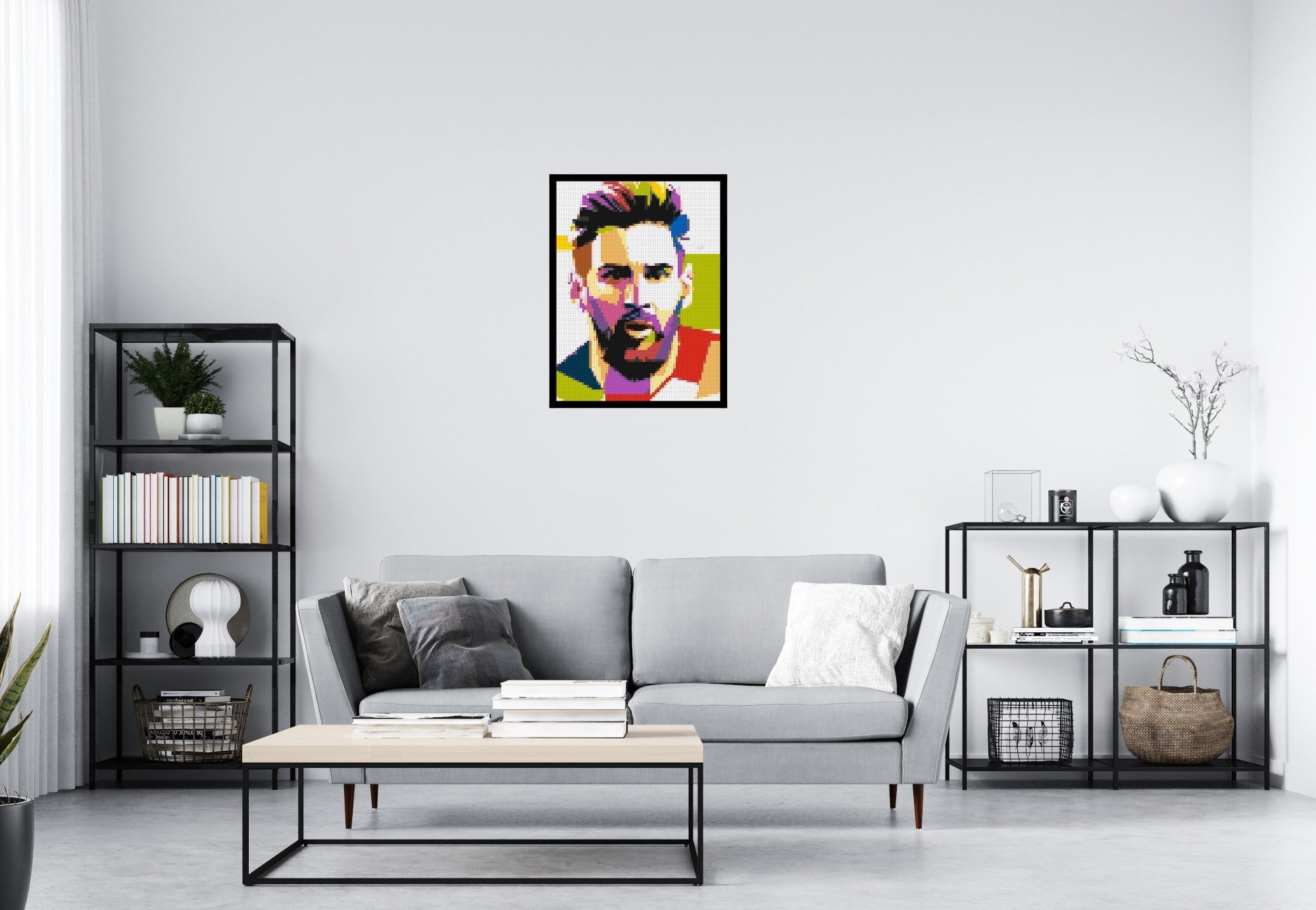 Messi #2 - Brick Art Mosaic Kit