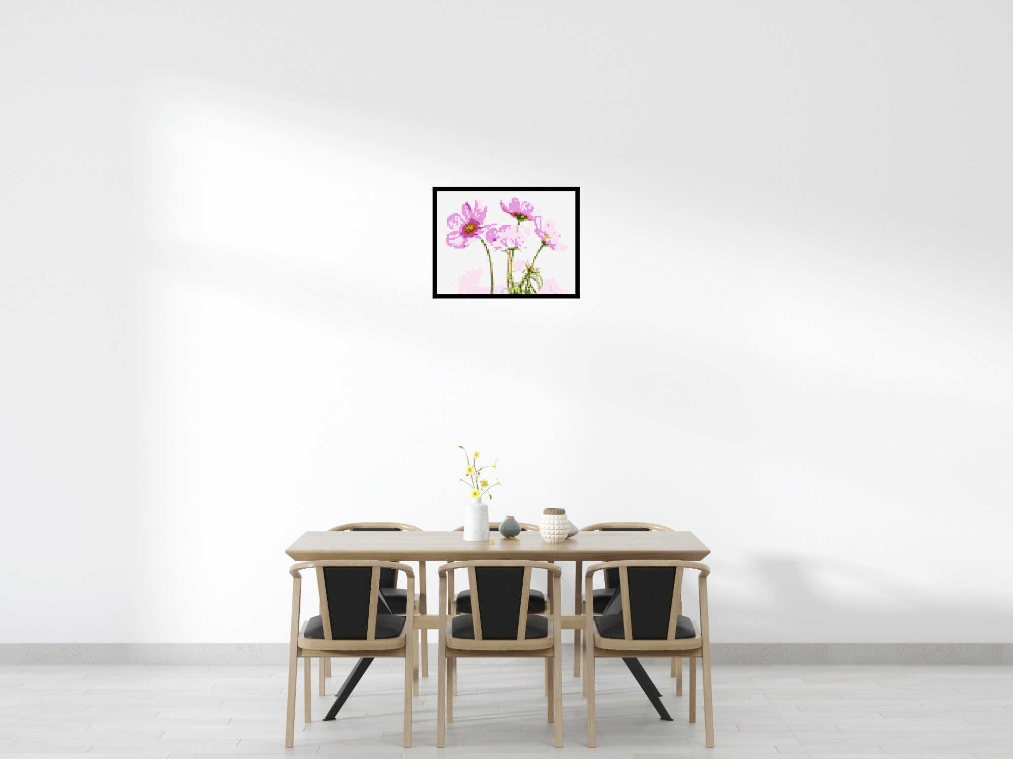 Pink Cosmea - Brick Art Mosaic Kit